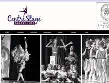 Tablet Screenshot of centrestage.ch